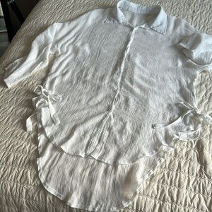 Bathing/swim Suit cover or summer shirt 65% VISCOSE 35% polyester